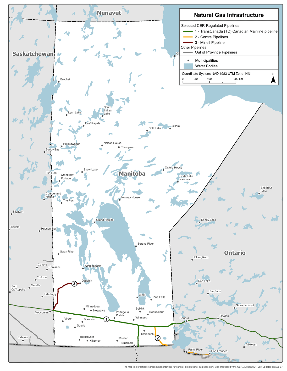 Figure 5: Natural gas infrastructure