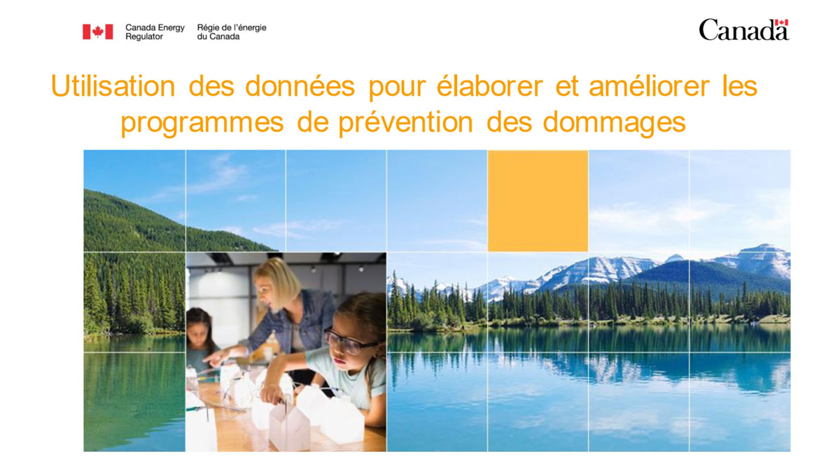 Utilisation des données pour élaborer et améliorer les programmes de prévention des dommages